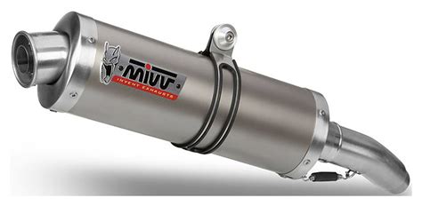 MIVV MIVV Oval Exhausts Stainl Steel Black Carbon Or Titanium