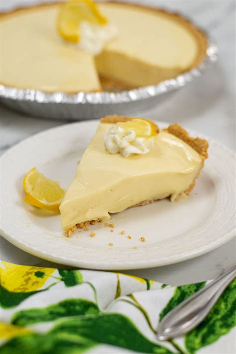 Icebox Lemonade Pie No Bake Dessert It Is A Keeper