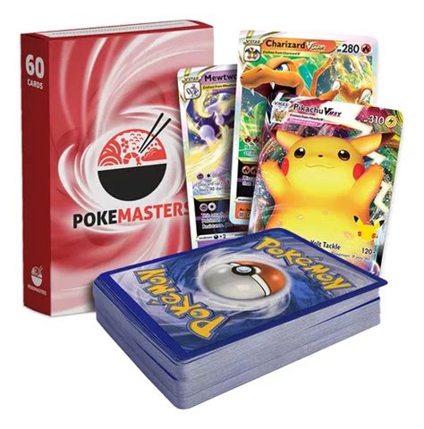 Pokemasters Vmax Paquete Vstar 60 Tarjetas 1 Tarjeta Envío gratis