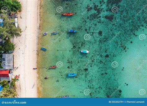 Salad Beach Or Haad Salad In Koh Phangan Thailand Stock Image Image