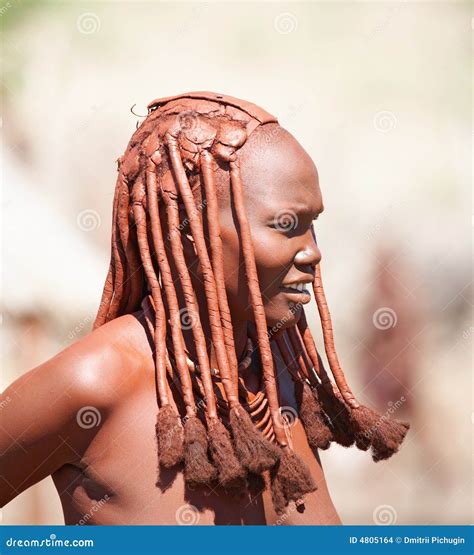 Himba Woman Editorial Stock Image Image Of Black Distinctive 4805164