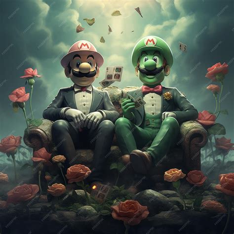 Premium Photo | Luigi is a character in the Super Mario Bros series