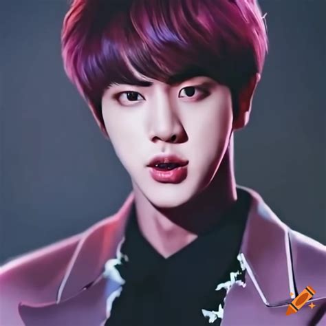 Jin From Bts Worldwide Handsome On Craiyon