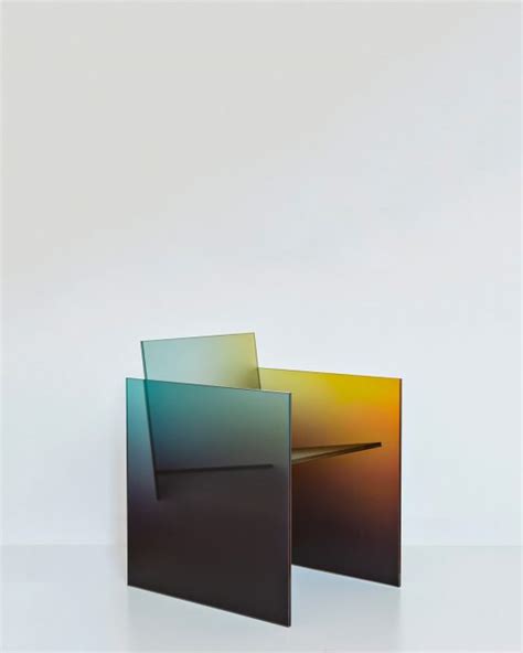 Ombré Glass Chair By Germans Ermics Daily Design Inspiration For