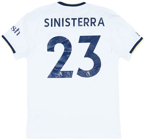 2022 23 Leeds Player Issue Carabao Cup Home Shirt Sinisterra 23