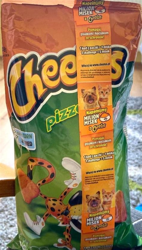 Cheetos Chrupki Kukurydziane O Smaku Pizzy 85 G Kalorie KJ I