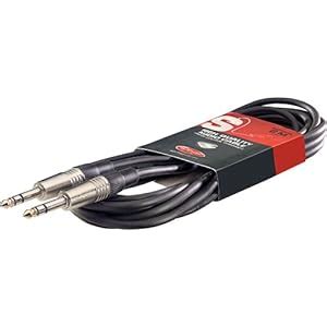 Stagg Sac Ps Dl M Ft Deluxe Stereo Jack To Jack Cable Amazon Co Uk