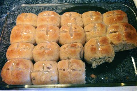 Recipe HOT CROSS BUNS BREAD MACHINE