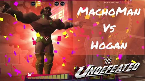 Machoman Hulk Hogan Out Of Falls Match Randy Savage Gameplay