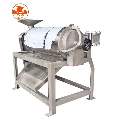 Mango Puree Extractor Machine Kg Hour Industrial Stainless Steel