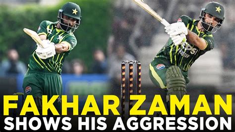 Fakhar Zaman Explosive Half Century Against New Zealand In Lahore