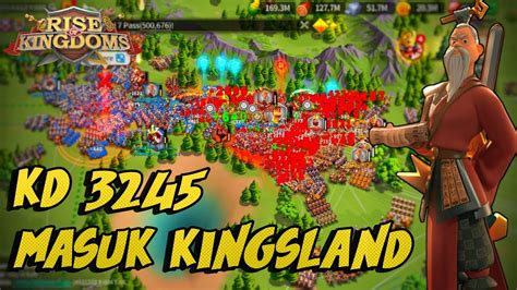 SIAP MENGUASAI KINGSLAND OPEN PASS 7 KD 3245 Rise Of Kingdom