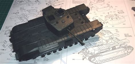 Churchill Mkvii Tank By Rik Thistle Finished Tamiya 135 1944