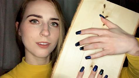 ASMR Fast Tapping On Wooden Objects Soft Spoken YouTube