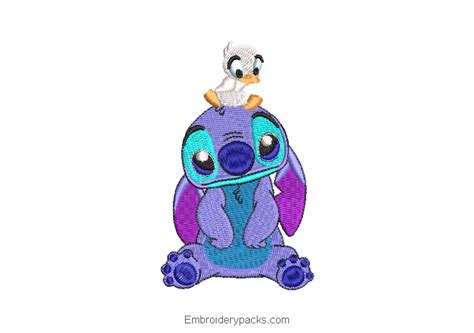 Stitch And Ducks