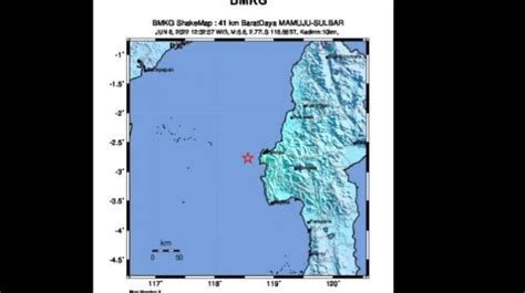 Gempa Mamuju 5 8 Sr Karena Aktivitas Sesar Aktif Lepas Pantai Mamuju