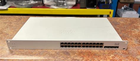 Meraki Cisco MS220 24P 24 Port Gigabit PoE Switch Tested W Power