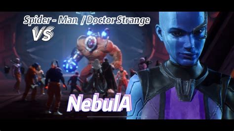 Spider Man Doctor Strange Vs Nebula Fight Scene Avengers Save