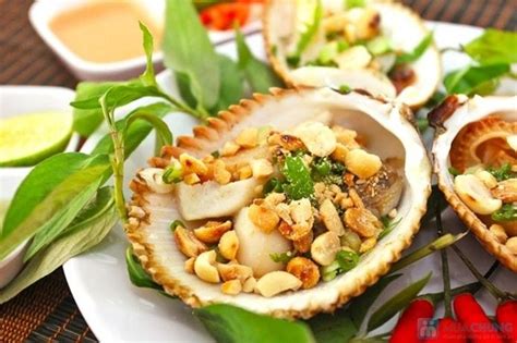 Làm sò lông nướng mỡ hành cùng nhà hàng Buffet hải sản Hải Phòng 5giay