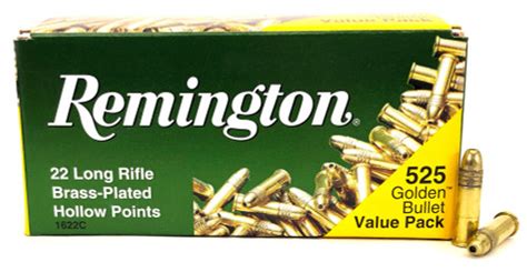 22 Lr Remington Golden Bullet Ammo For Sale In Stock High Velocity Hollow Point 22lr