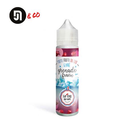 Grenade Fraise Ml Tutti Frutti Du Coq Givr Le Coq Qui Vape Joshnoaco