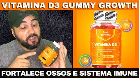 Vitamina D Gummy Growth Melhor Vitamina D Para Fortalecer Ossos Dentes