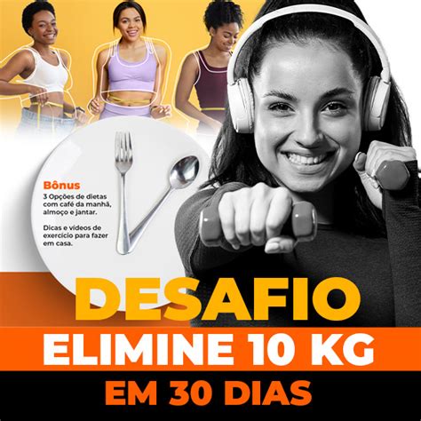 E Book Desafio Elimine 10 Kg Em 30 Dias Victor Lemos Hotmart