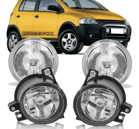 Kit Farol Milha Crossfox Gol Rallye Parati Saveiro Surf G4