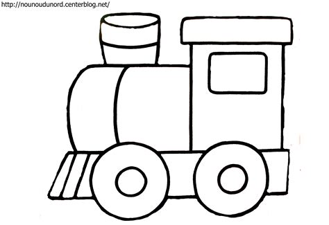 dessin gratuit de locomotive