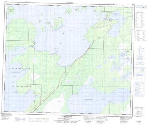 Cormorant Mb 063k02 Canmatrix Map By Natural Resources Canada