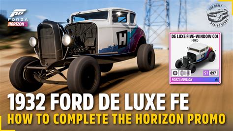 Ford De Luxe Five Window Coupe Forza Edition How To Complete The