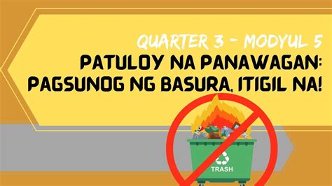 Batas Sa Pagsusunog Ng Basura