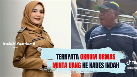 Sahidin Pria Yang Ribut Sama Kades Indah Aprianti Pernah Minta Uang