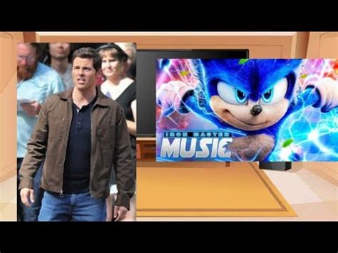 Tom Wachowski E Eggman React Rap Do Sonic Sonic O Filme Pra Sempre