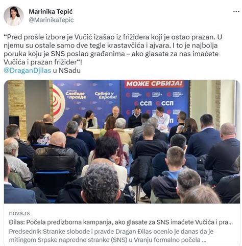 Ivana Nikoli On Twitter Da Ste Vi Ostali Na Vlasti Ne Bi Bilo Ni