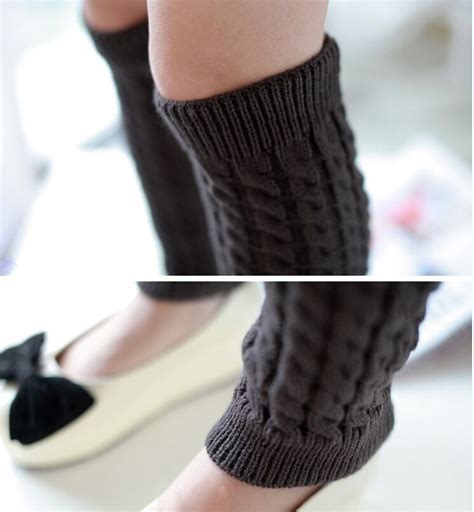 2019 Ballet Dance Warm Up Knitted Booty Gaiters Boot Cuffs Stocking ...