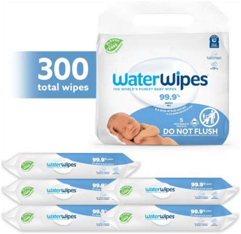 Waterwipes Plastic Free Original Baby Wipes Count Packs Set Of