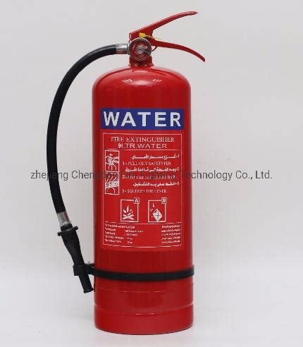 Water Fire Extinguishers 6L Fire Extinguisher Supply Water Type Fire