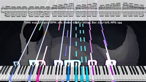 Black Midi Black Score Undertale Amalgam 26000 Notes Epretroll