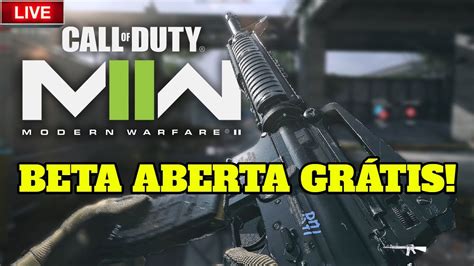 Vem De Live Call Of Duty Modern Warfare Beta Aberta Ps Youtube