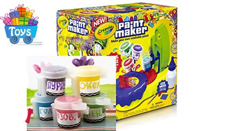 Crayola Paint Maker Kit Playset For Kids Краски Crayola Набор для