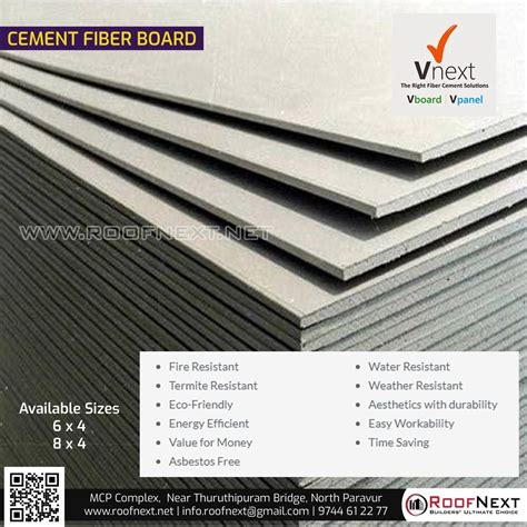 Cement Fiber Board For Partition Size 6 X4 8 X 4 At Rs 432 Piece