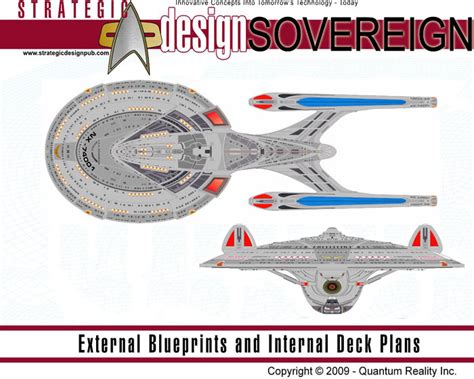 Star Trek Blueprints U S S Sovereign Nx