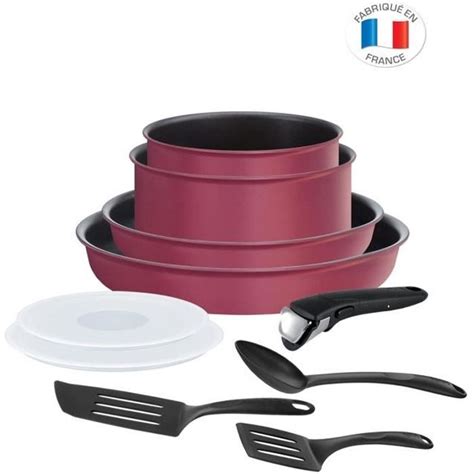 TEFAL L6849102 Ingenio Performance Batterie de cuisine 10 pièces