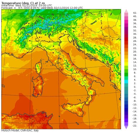 Meteo Italia LIVE Assaggio D Inverno Nelle Ore Notturne Al Centro Sud