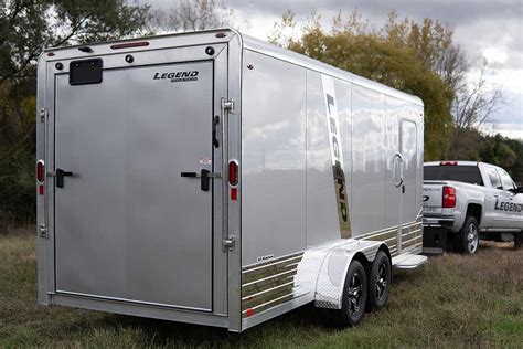 Legend Deluxe V Nose Tandem Cargo Trailer Davis Trailer World