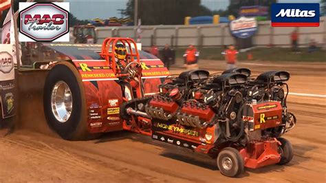 Pro Pulling League Super Modified Tractors Presented By Mitas