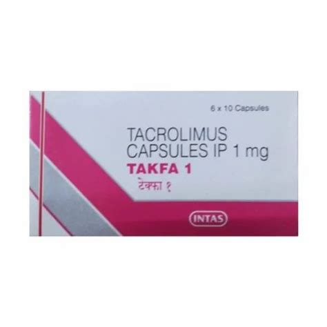 Tacrograf Tacrolimus Capsules Ip Mg Mg Biocon At Rs Strip In