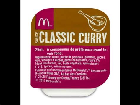 Recette De La Sauce Curry Mc Donald S Youtube