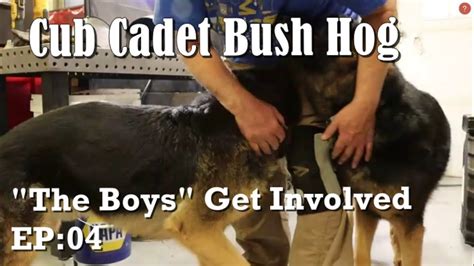 Cub Cadet Bush Hog Ep Butchie And Brutus Weigh In Youtube